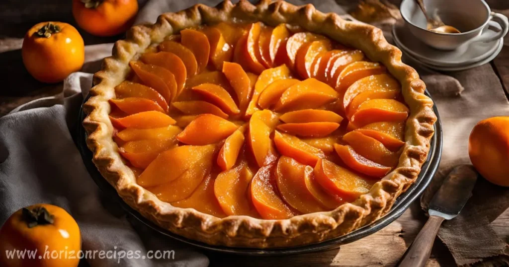 How to make persimmon pie