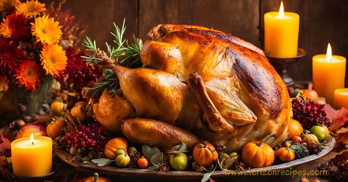 Thanksgiving Herb-Roasted Turkey with Classic Stuffing: A Feast to Remember