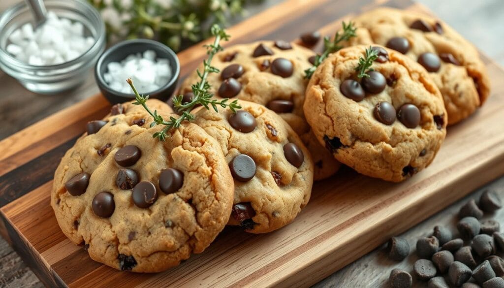 Chocolate Chip Cookies with Thyme