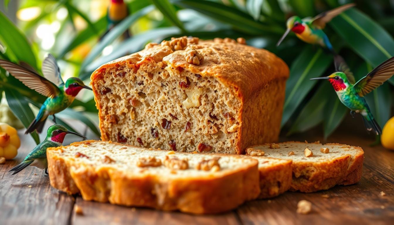 Hummingbird Banana Pineapple Bread: easy and quick